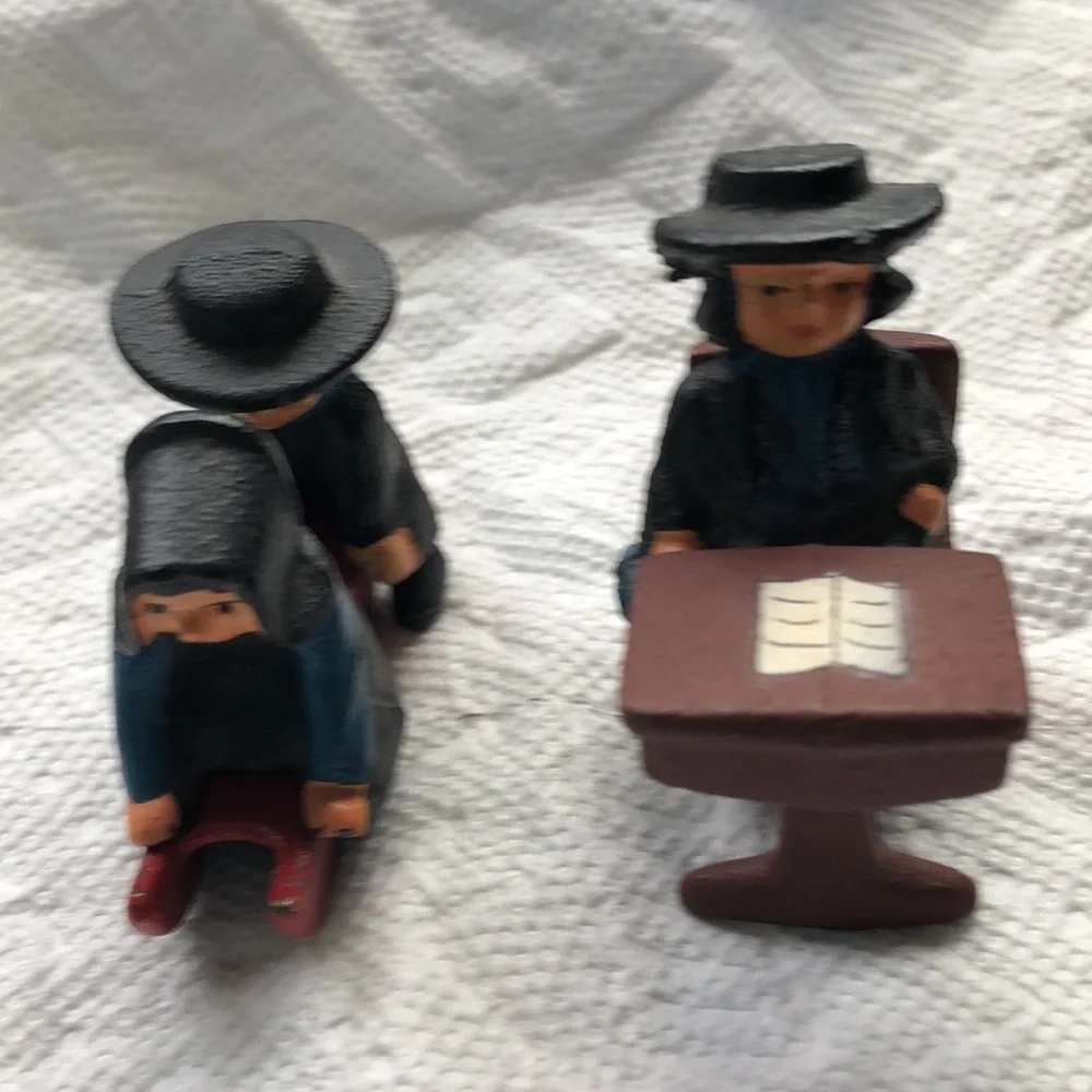 Cast Iron Figurines 5 Pieces - Picture 2 of 8